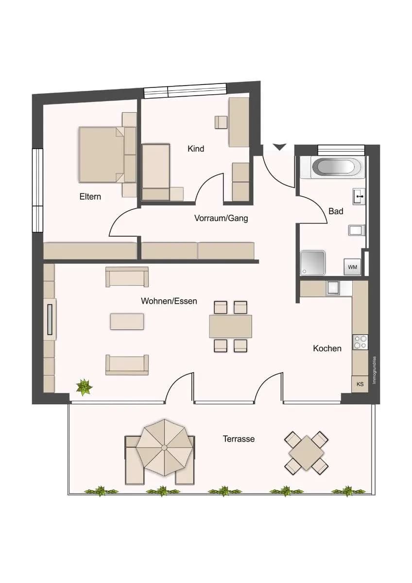 3-Zimmer-Wohnung kaufen in Bludenz – 78,05 m², € 402.500 – Bild 14 von 16