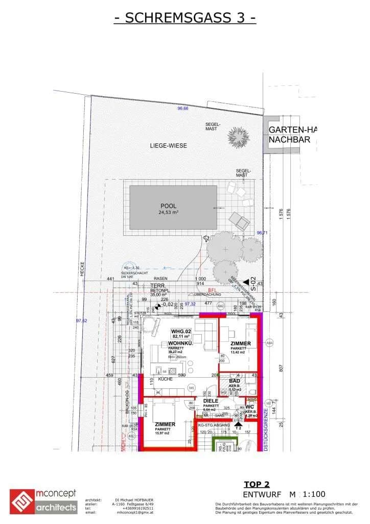 3-Zimmer-Wohnung kaufen in Mödling – 83 m², € 950.000 – Bild 4 von 6