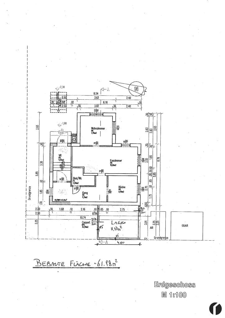 5-Zimmer-Haus kaufen in Tulln – 102,13 m², € 198.000 – Bild 18 von 22