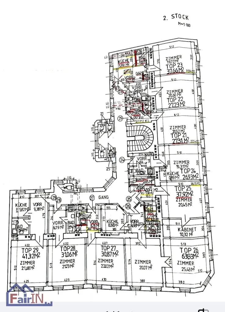 1-Zimmer-Wohnung kaufen in Wien – 31 m², € 137.000 – Bild 12 von 13