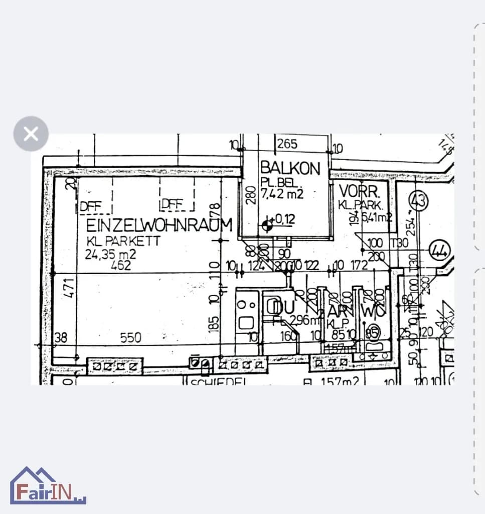 1-Zimmer-Wohnung kaufen in Wien – 44 m², € 222.000 – Bild 2 von 15