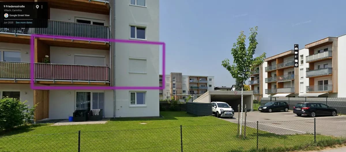 2-Zimmer-Wohnung kaufen in Villach – 47 m², € 220.000 – Bild 2 von 3