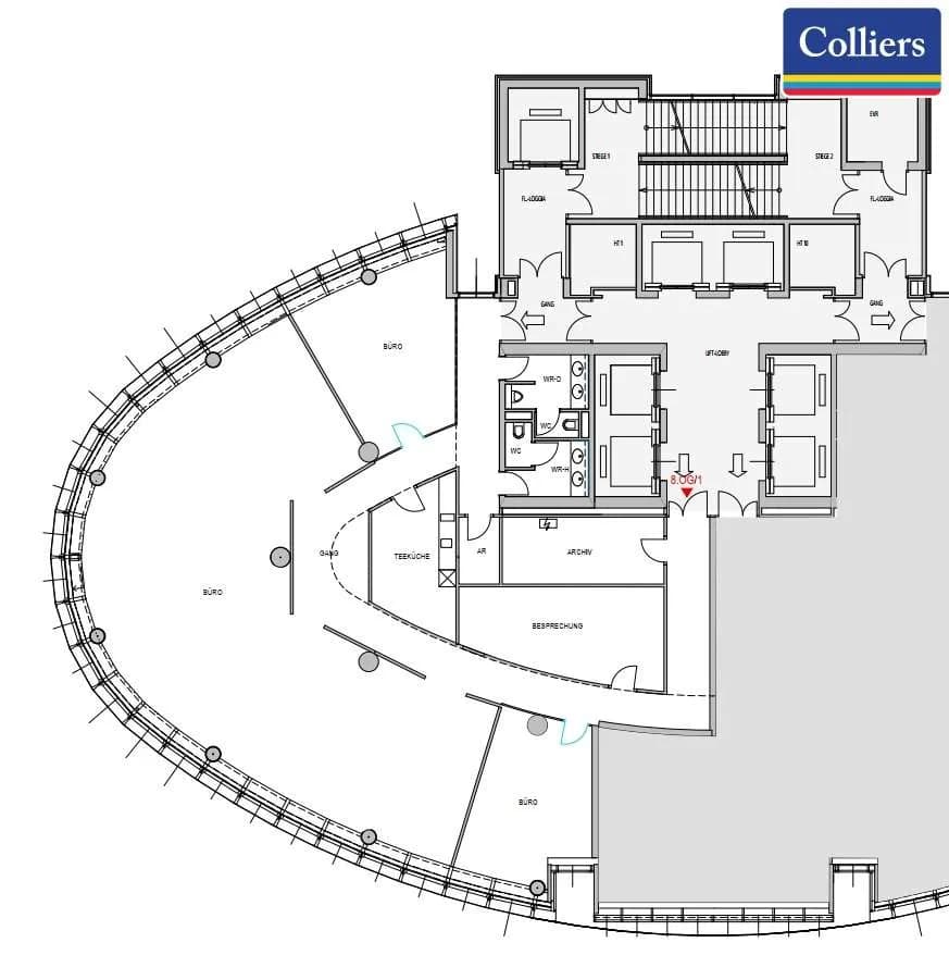 4-Zimmer-Gewerbeimmobilie mieten in Wien – 335 m², € 6.318 – Bild 10 von 11