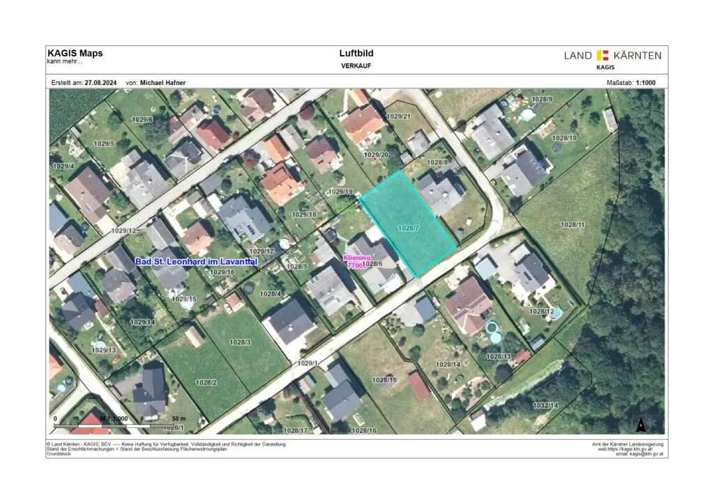 Grundstück kaufen in Wolfsberg – 838 m², € 80.000 – Bild 4 von 4