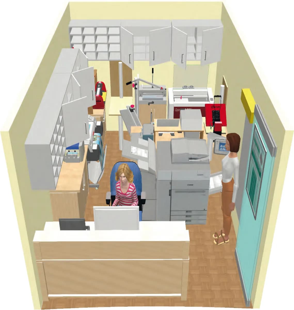 1-Zimmer-Gewerbeimmobilie mieten in Wien – 16 m², € 1.800 – Bild 2 von 8