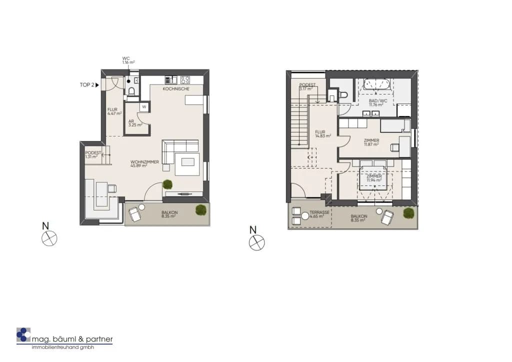3-Zimmer-Wohnung mieten in Wien – 109,89 m², € 2.463 – Bild 13 von 13