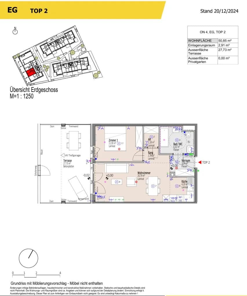 2-Zimmer-Wohnung kaufen in Wiener Neustadt – 51,11 m², € 176.913 – Bild 16 von 16