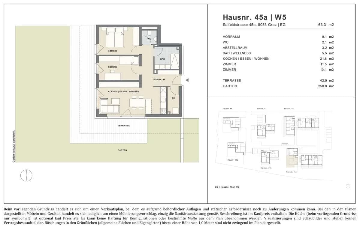3-Zimmer-Wohnung kaufen in Graz – 64 m², € 369.000 – Bild 15 von 15