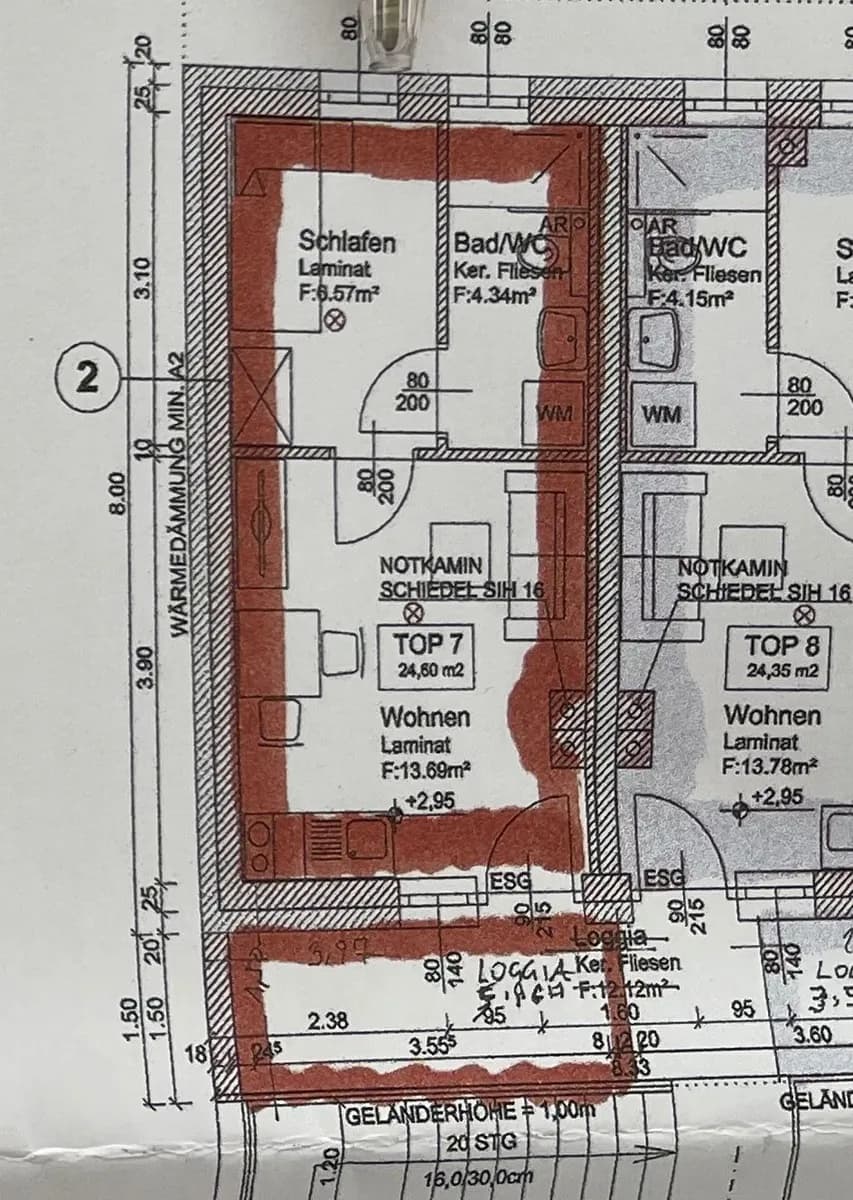 2-Zimmer-Wohnung mieten in Neusiedl am See – 25 m², € 490 – Bild 9 von 9
