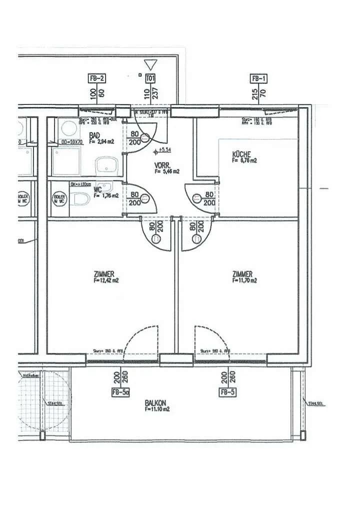 2-Zimmer-Wohnung mieten in Graz – 42 m², € 795 – Bild 11 von 12