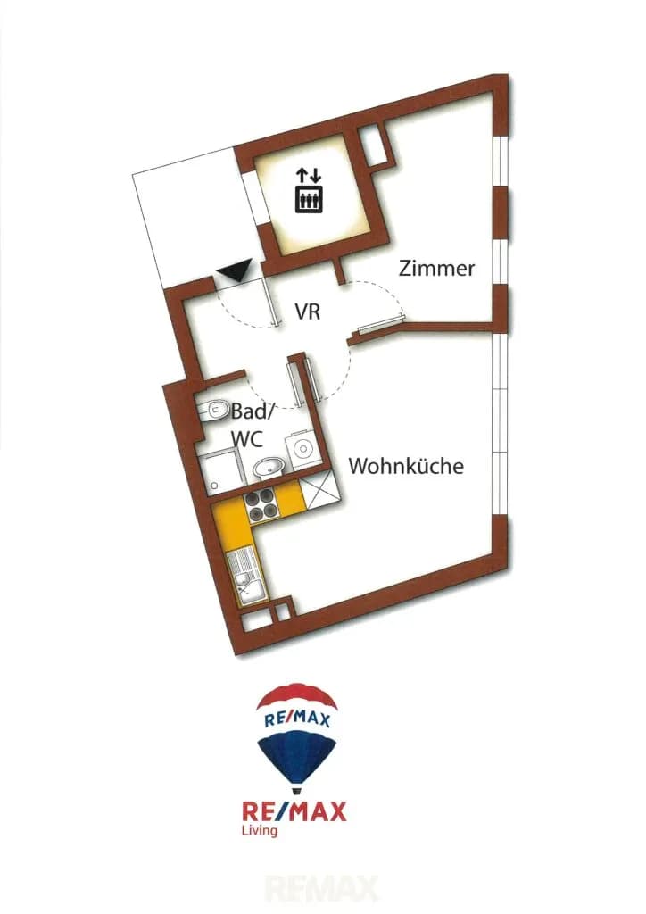 2-Zimmer-Wohnung kaufen in Wien – 37 m², € 195.000 – Bild 10 von 10