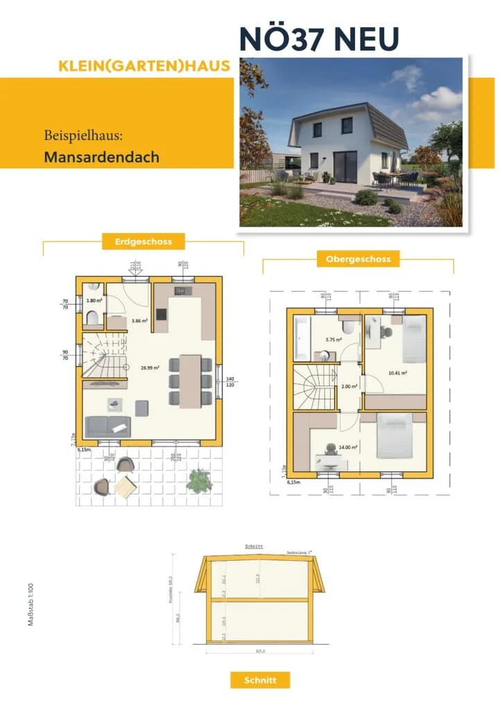 Grundstück kaufen in Korneuburg – 653 m², € 299.000 – Bild 3 von 3