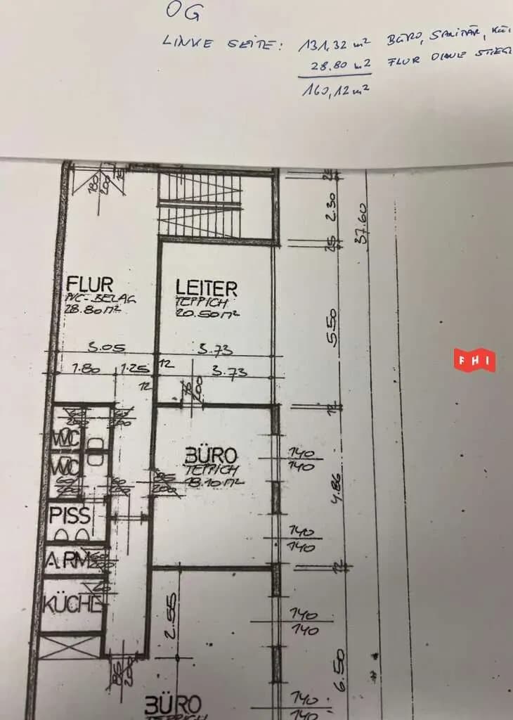 Gewerbeimmobilie mieten in Linz – 380 m², € 2.300 – Bild 4 von 4