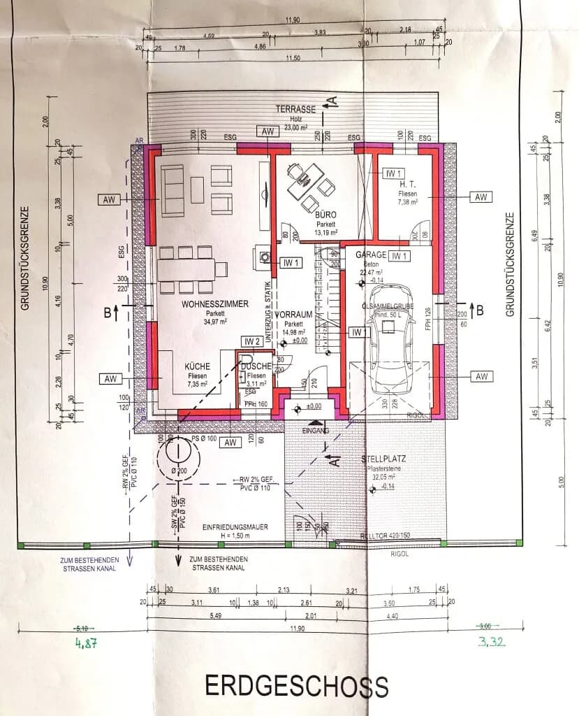 6-Zimmer-Haus kaufen in Bruck an der Leitha – 177,24 m², € 790.000 – Bild 21 von 22