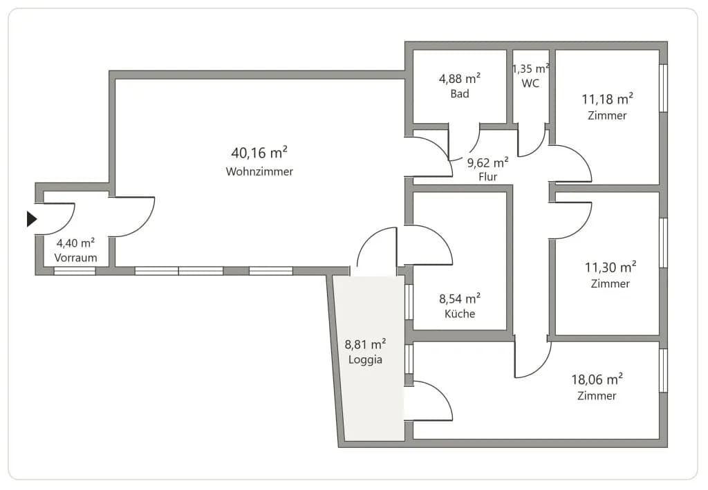 4-Zimmer-Wohnung kaufen in Wien – 110 m², € 570.000 – Bild 10 von 10