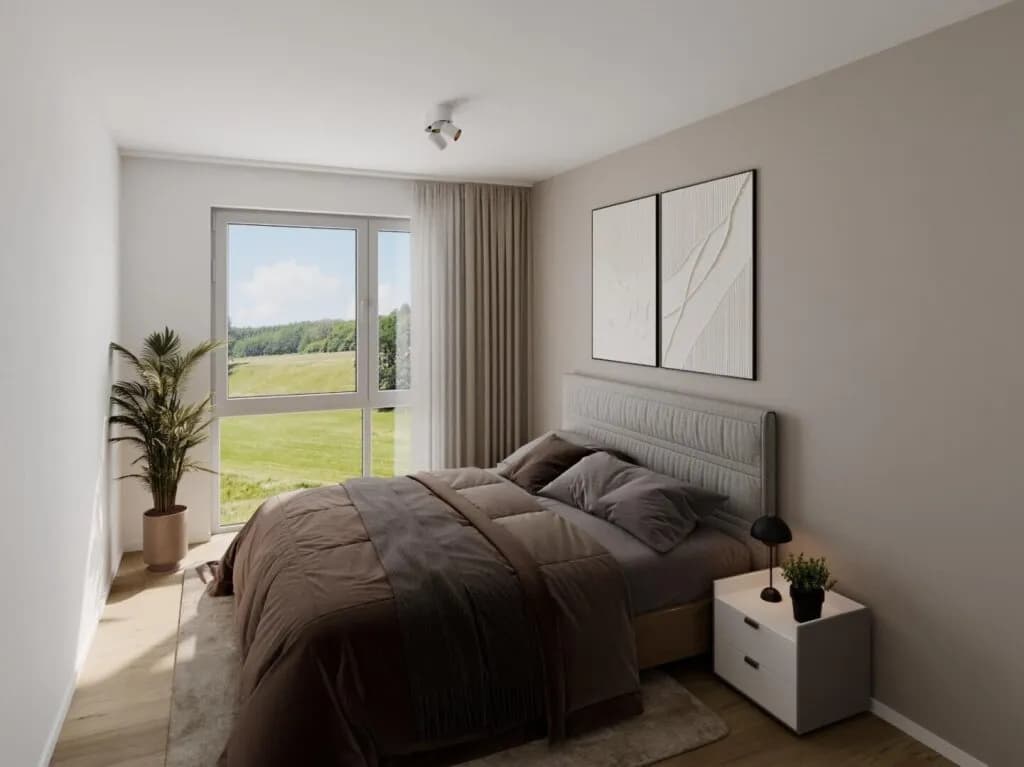 2-Zimmer-Wohnung kaufen in Wels-Land – 52,57 m², € 236.565 – Bild 6 von 11