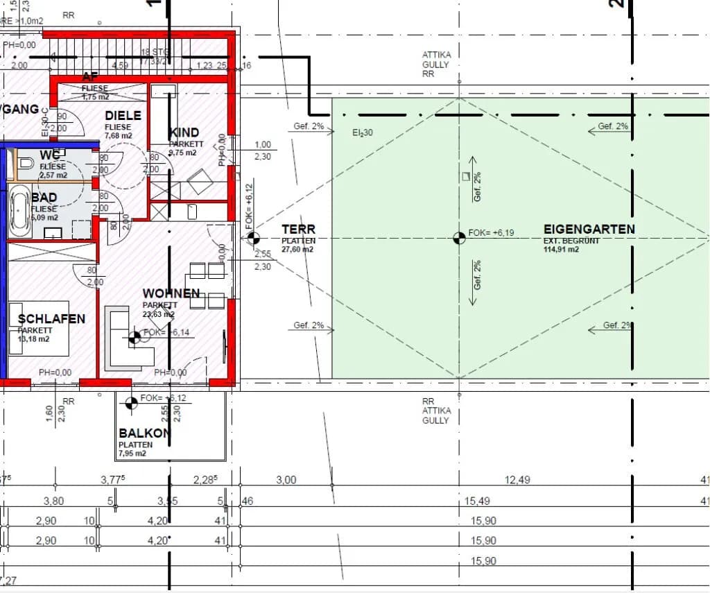 3-Zimmer-Wohnung kaufen in Wels-Land – 63,65 m², € 303.042 – Bild 11 von 11