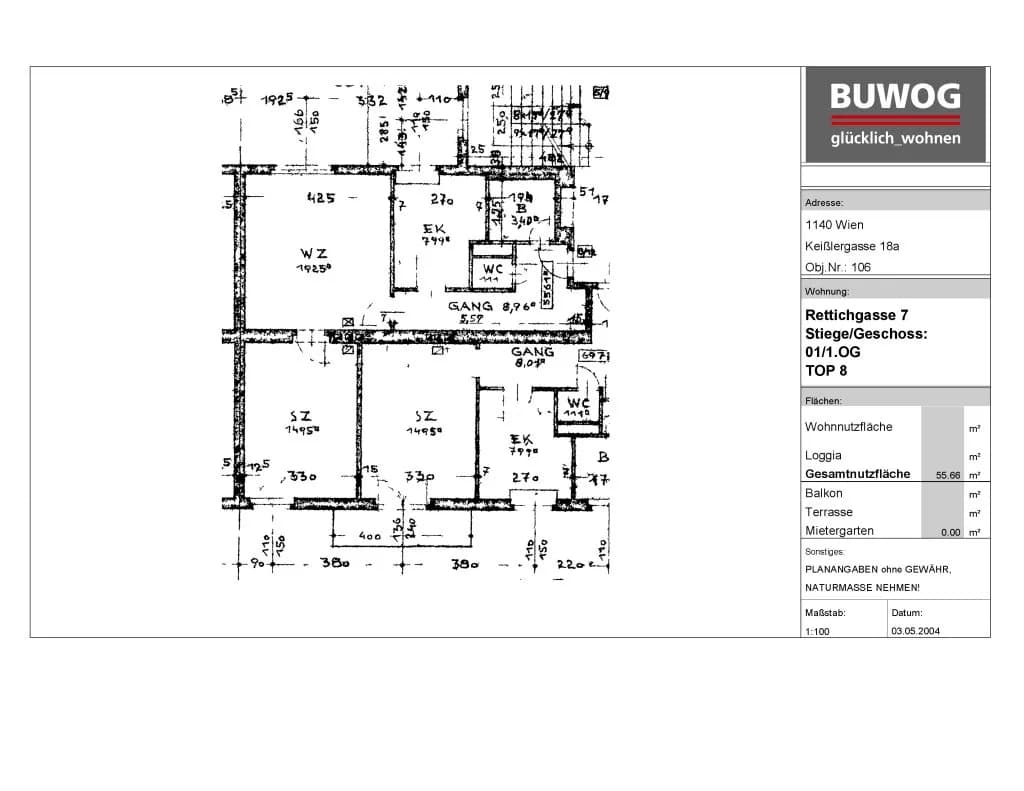 2-Zimmer-Wohnung kaufen in Wien – 55,66 m², € 229.900 – Bild 24 von 24