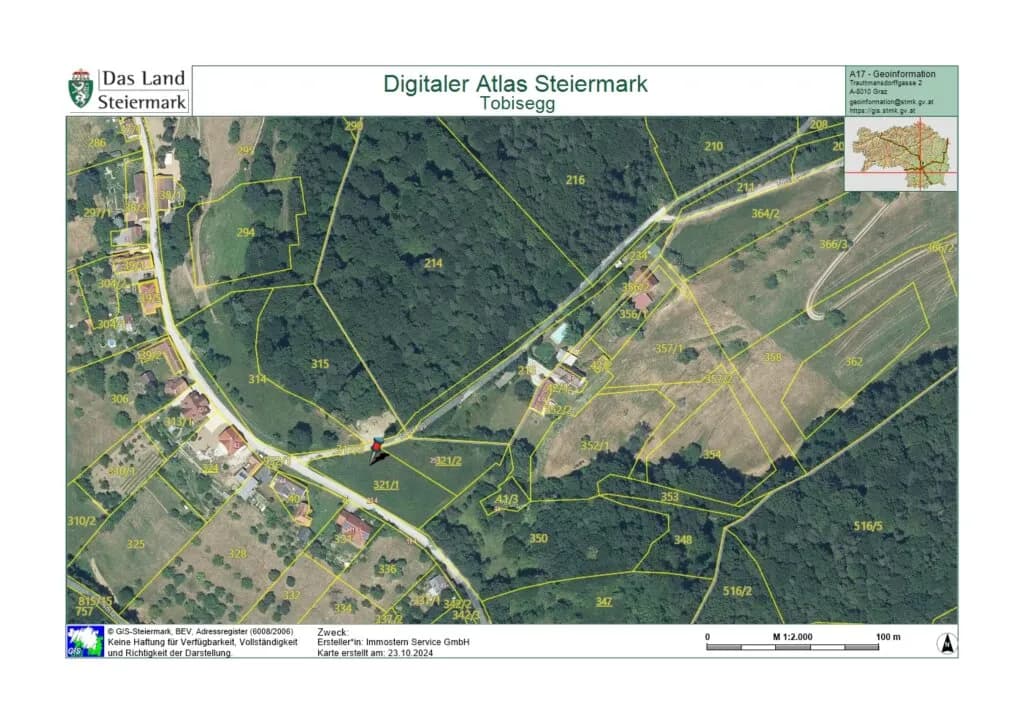 Grundstück kaufen in Deutschlandsberg – 1 942 m², € 100 – Bild 7 von 7