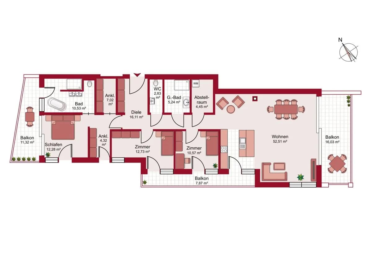 4-Zimmer-Wohnung kaufen in Kitzbühel – 138,59 m², € 1.750.000 – Bild 26 von 26