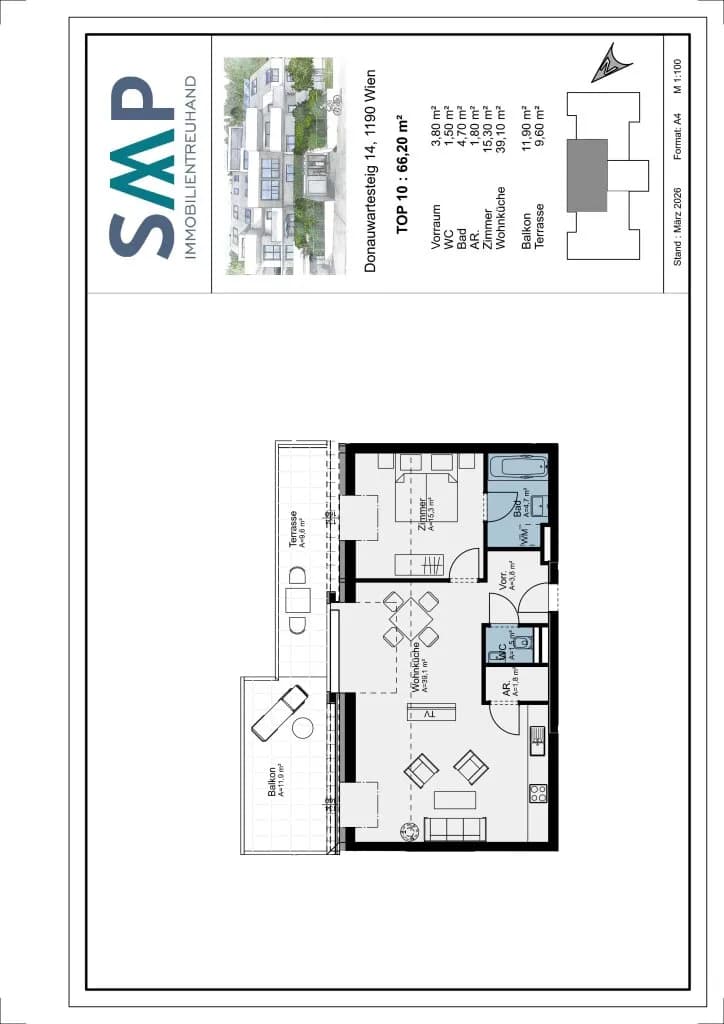2-Zimmer-Wohnung kaufen in Wien – 66,2 m², € 515.000 – Bild 11 von 11