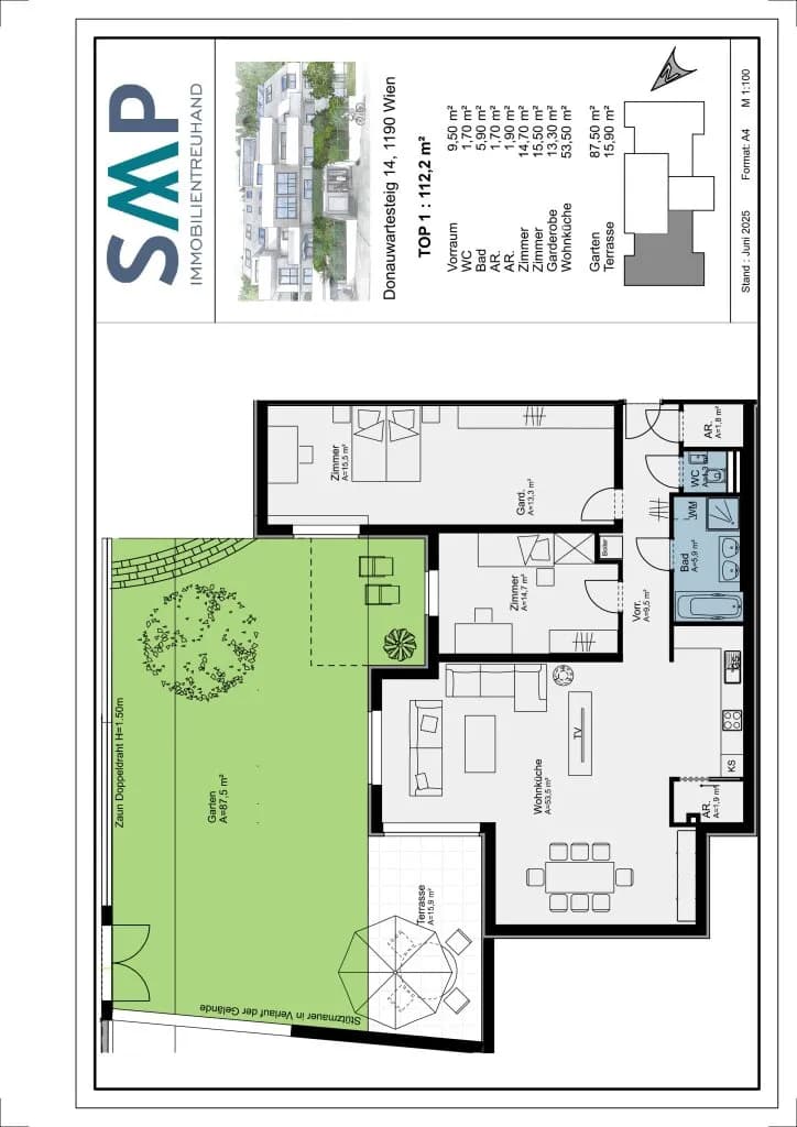 3-Zimmer-Wohnung kaufen in Wien – 112,2 m², € 773.000 – Bild 8 von 8