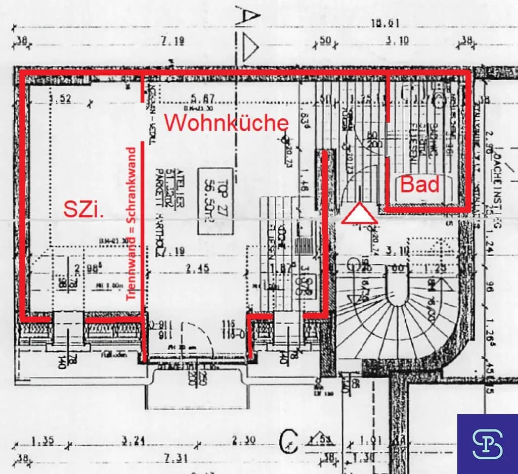 2-Zimmer-Wohnung mieten in Wien – 56,5 m², € 1.210 – Bild 18 von 19