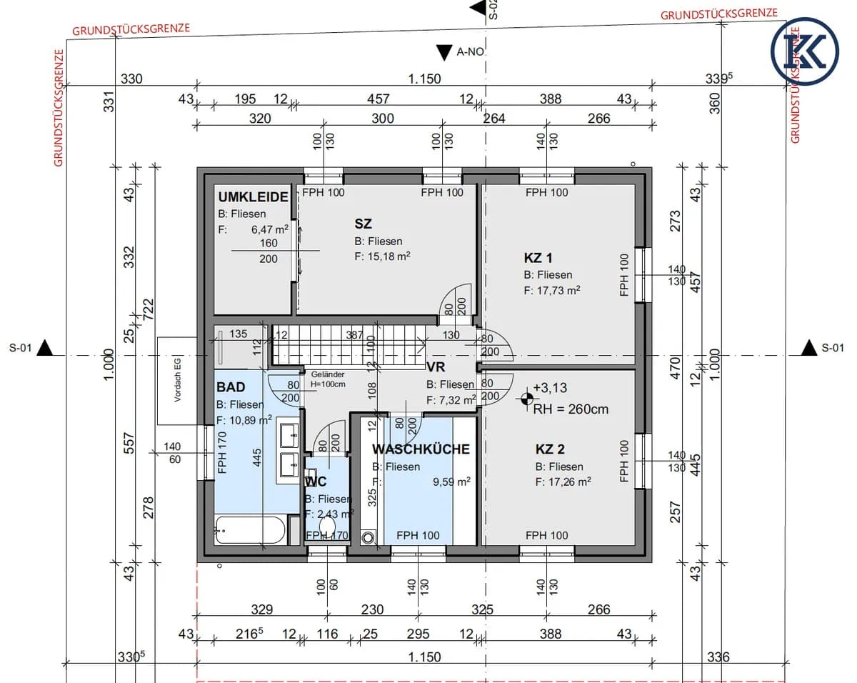 5-Zimmer-Haus kaufen in Gänserndorf – 168,64 m², € 499.000 – Bild 33 von 38