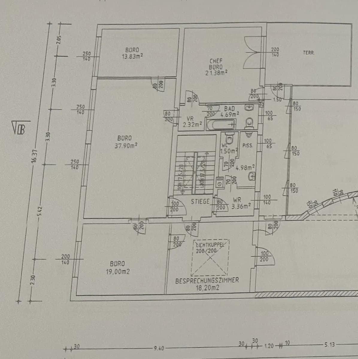 6-Zimmer-Gewerbeimmobilie mieten in Mödling – 140 m², € 2.500 – Bild 5 von 27