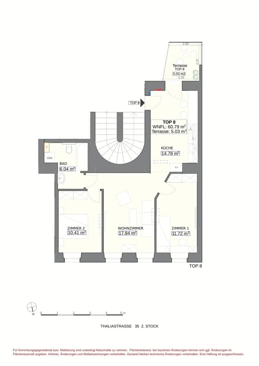 2-Zimmer-Wohnung kaufen in Wien – 54 m², € 329.000 – Bild 7 von 9