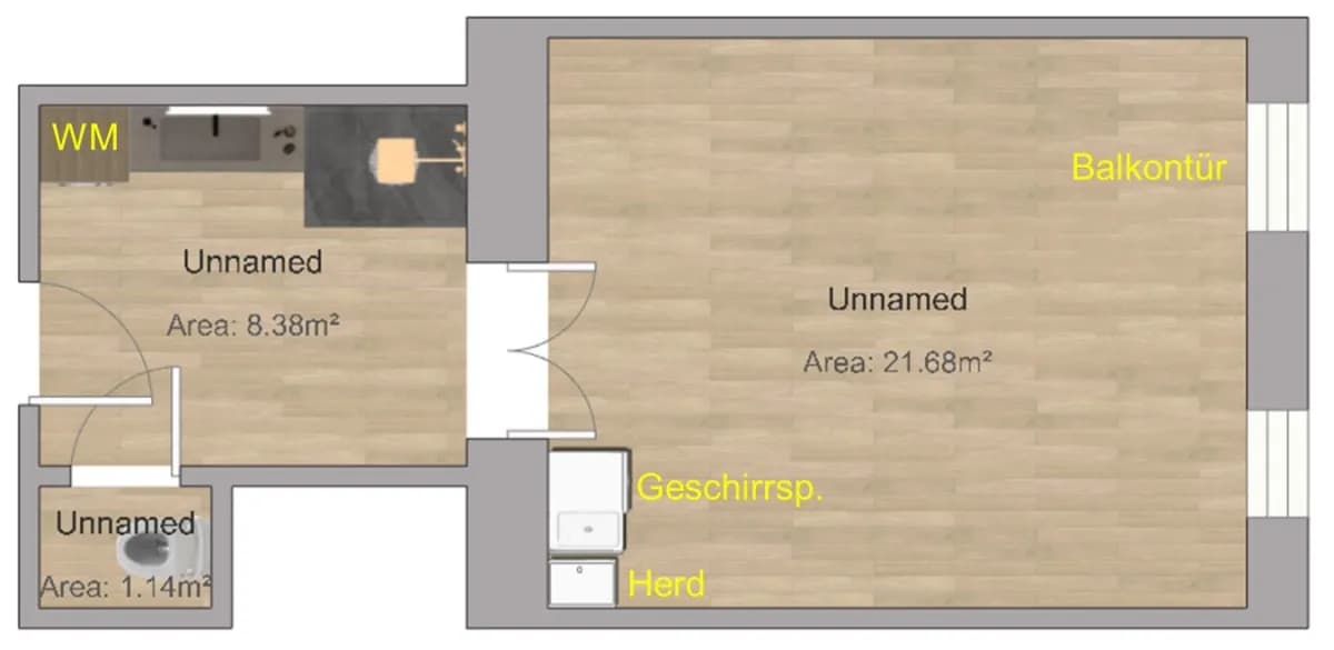 1-Zimmer-Wohnung kaufen in Wien – 30 m², € 182.000 – Bild 6 von 9
