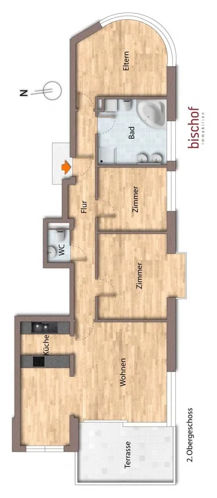4-Zimmer-Wohnung mieten in Dornbirn – 107 m², € 1.890 – Bild 12 von 15