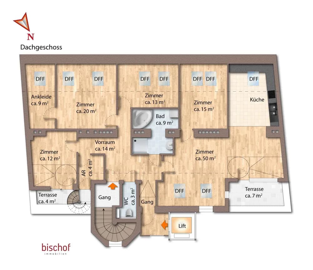 5-Zimmer-Wohnung kaufen in Wien – 148 m², € 1.190.000 – Bild 20 von 21