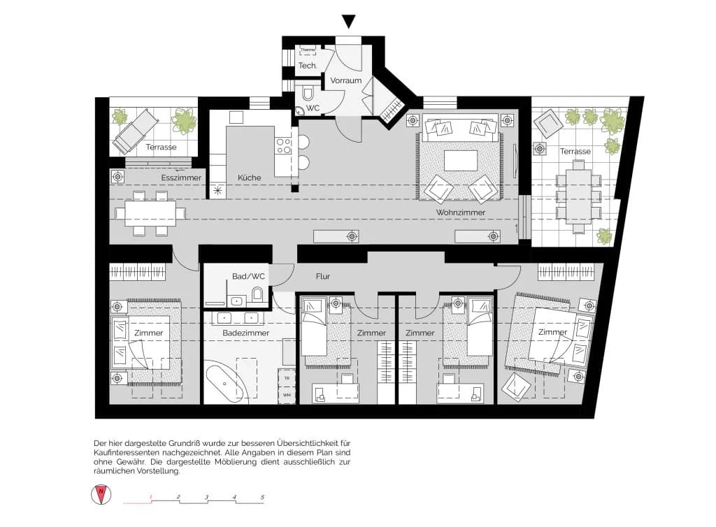 5-Zimmer-Wohnung kaufen in Wien – 149,3 m², € 1.127.000 – Bild 10 von 10