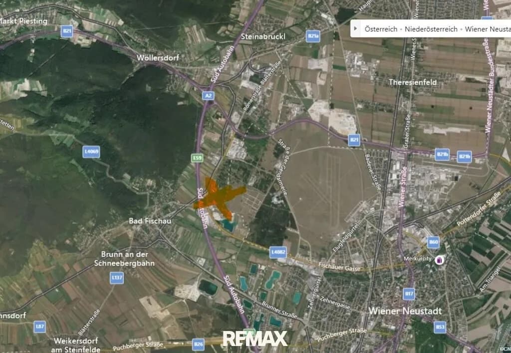 Immobilie mieten in Wiener Neustadt Land – 5 000 m², € 6.600 – Bild 3 von 4