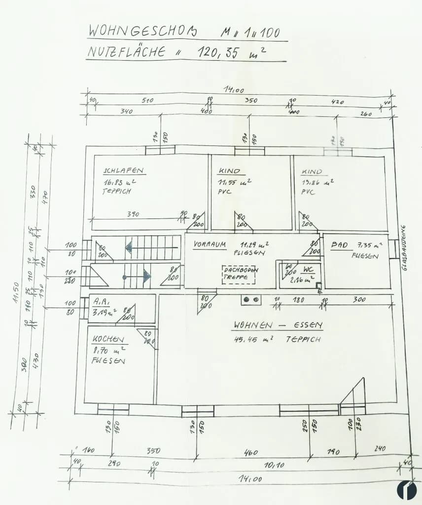 4-Zimmer-Haus kaufen in Tulln – 120,35 m², € 390.000 – Bild 12 von 17