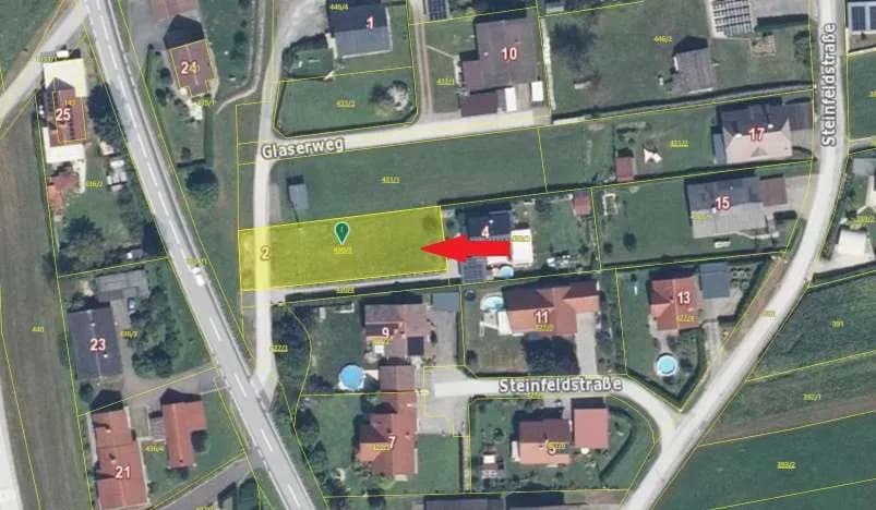 Grundstück kaufen in Deutschlandsberg – 753 m², € 55.000 – Bild 2 von 8