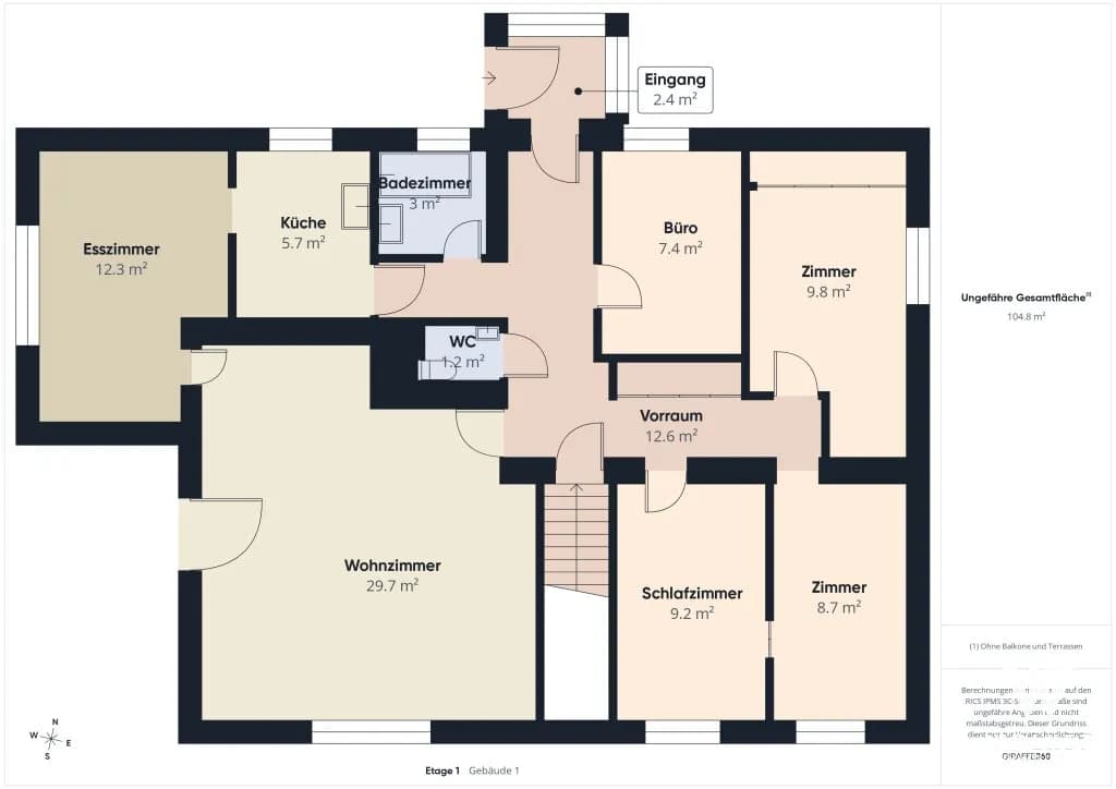 5-Zimmer-Haus kaufen in Graz – 105 m², € 659.000 – Bild 26 von 27