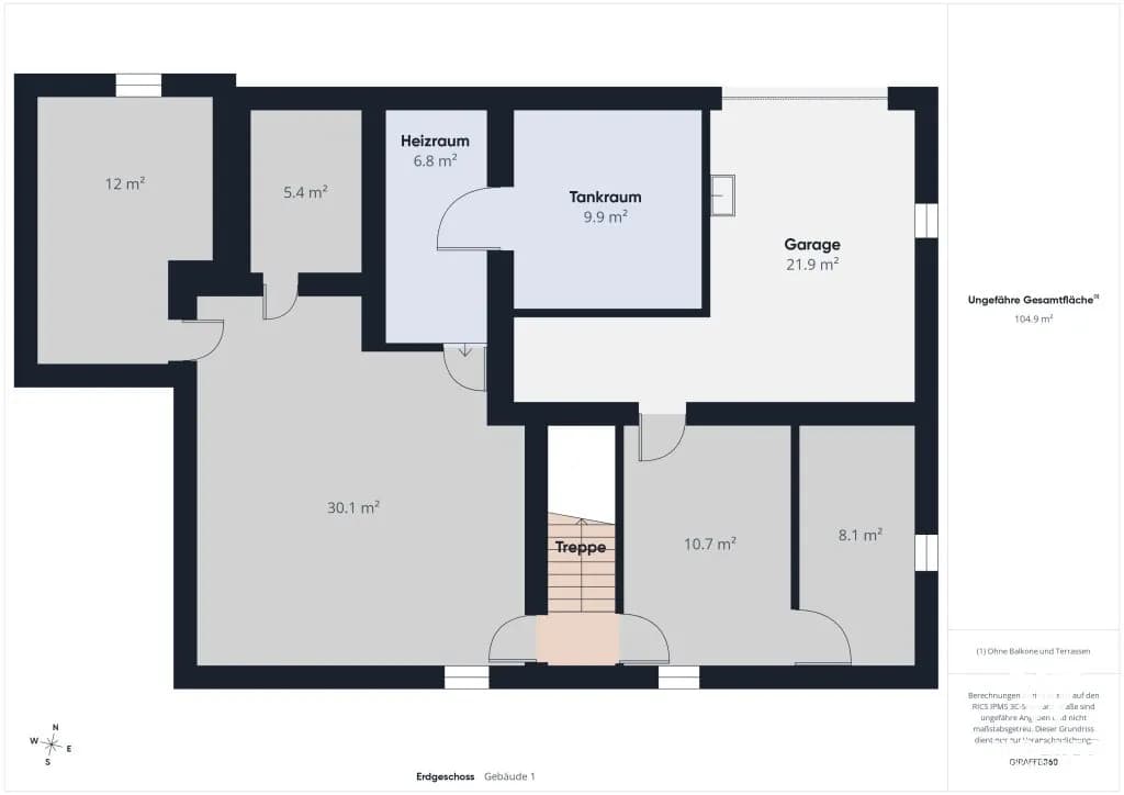 5-Zimmer-Haus kaufen in Graz – 105 m², € 659.000 – Bild 27 von 27