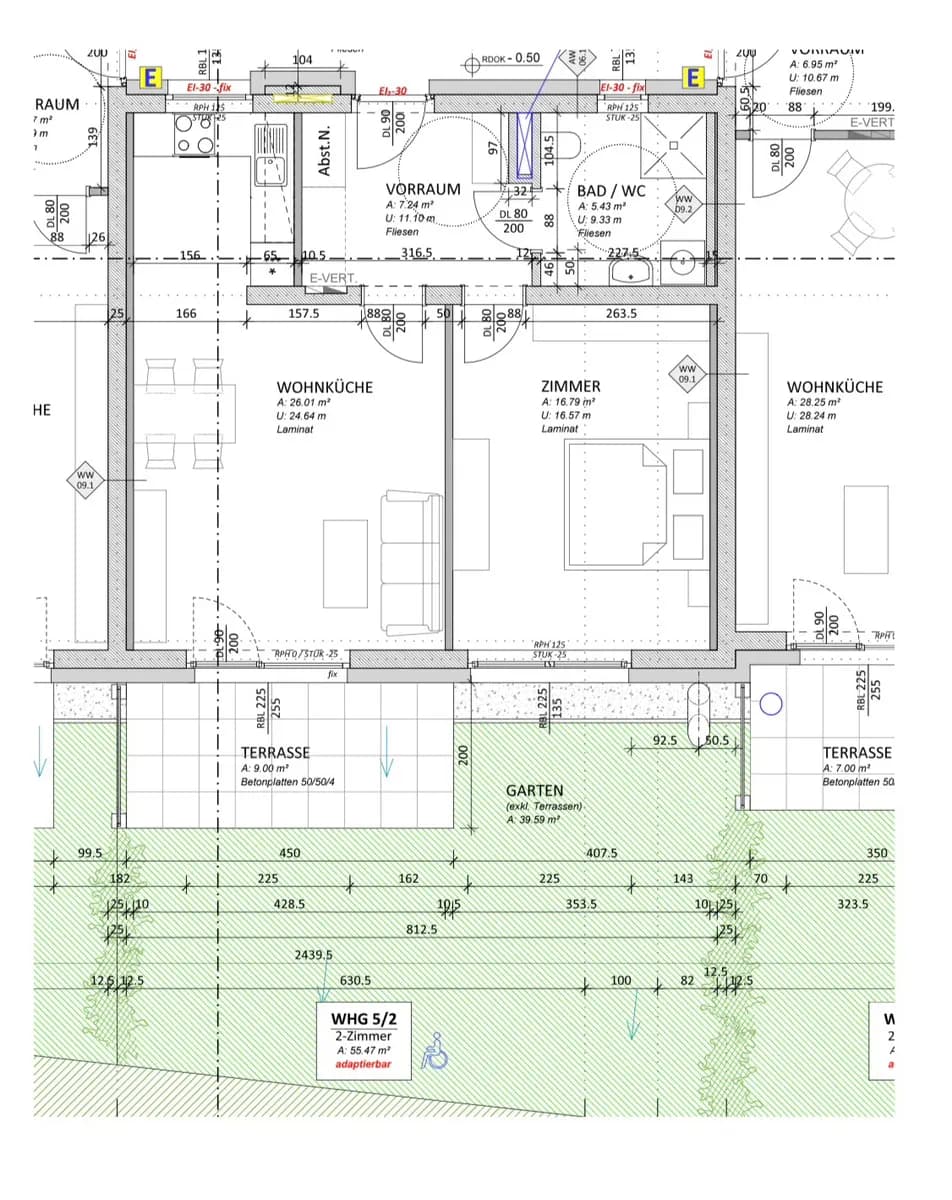 2-Zimmer-Wohnung mieten in Deutschlandsberg – 56 m², € 545