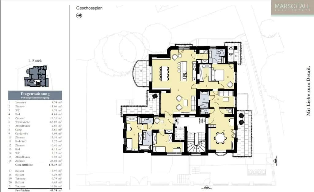 6-Zimmer-Wohnung kaufen in Wien – 175 m², € 2.270.000 – Bild 14 von 14