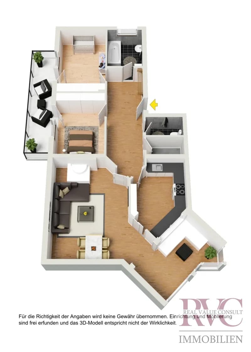 3-Zimmer-Wohnung kaufen in Kitzbühel – 94,82 m², € 449.000 – Bild 2 von 14