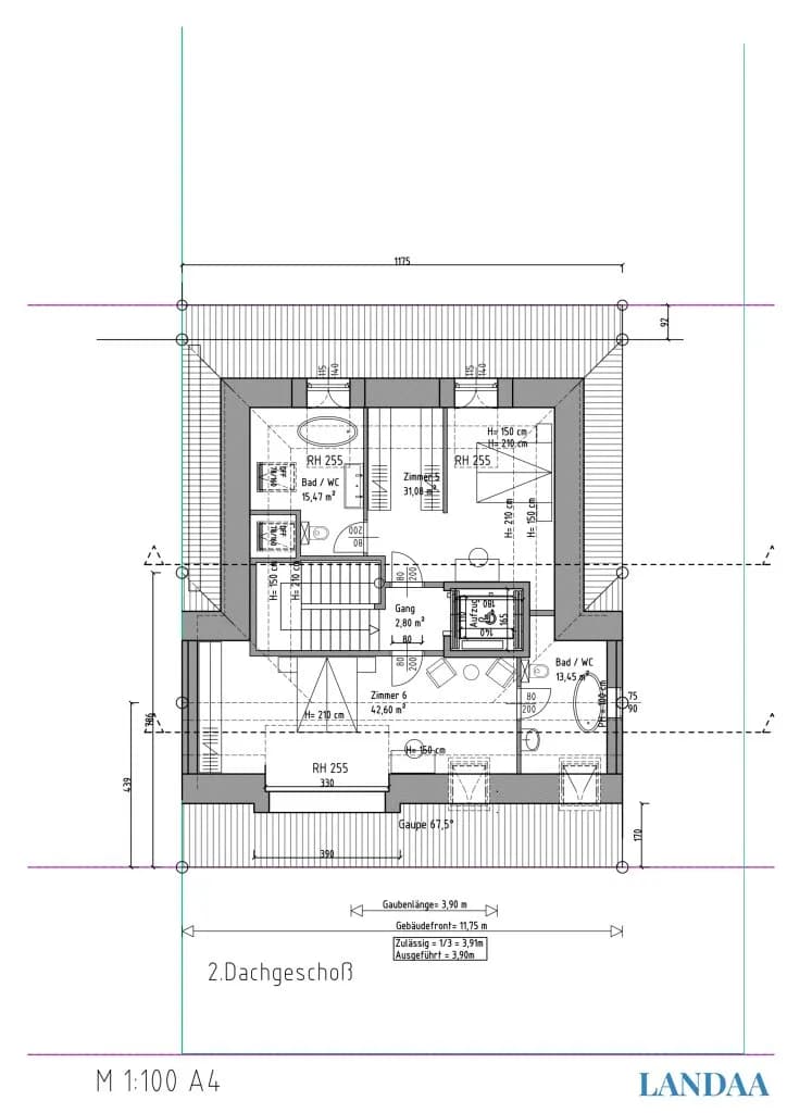 7-Zimmer-Haus kaufen in Wien – 228 m², € 749.900 – Bild 28 von 30