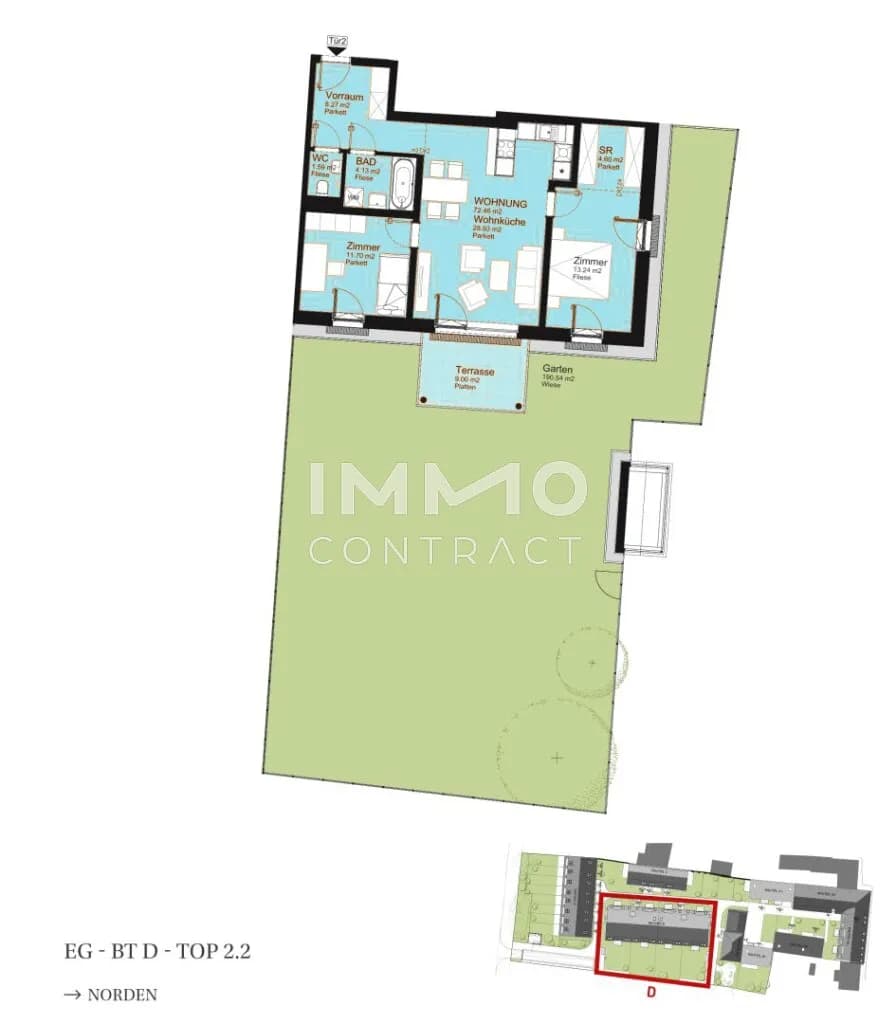 3-Zimmer-Wohnung kaufen in Wien – 72,46 m², € 599.000 – Bild 10 von 11