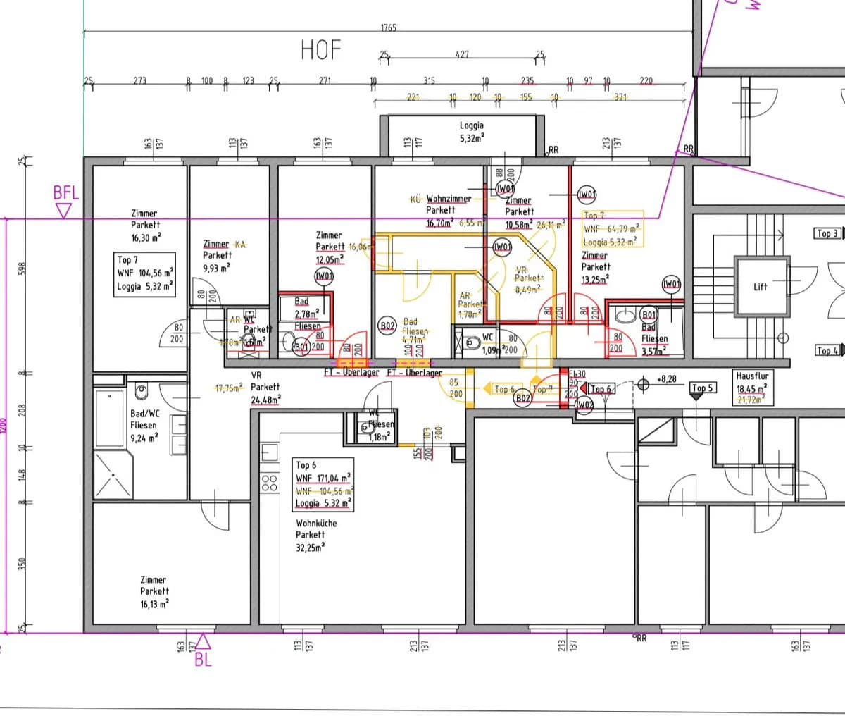 7-Zimmer-Wohnung kaufen in Wien – 177 m², € 1.150.000 – Bild 7 von 20