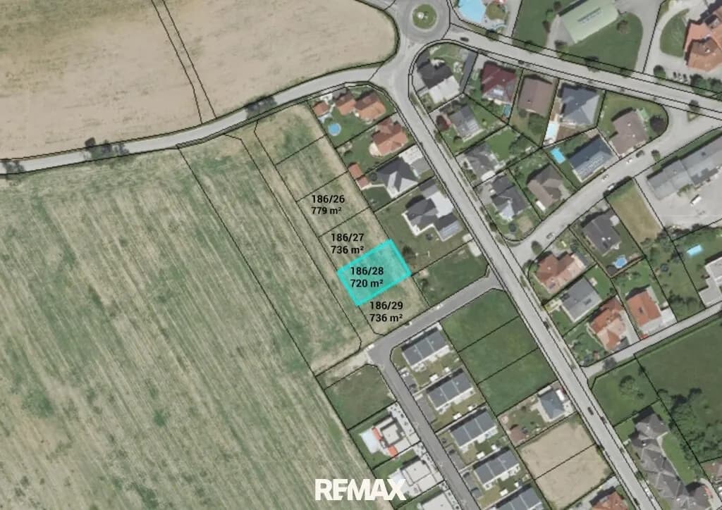 Grundstück kaufen in Amstetten – 720 m², € 100.800