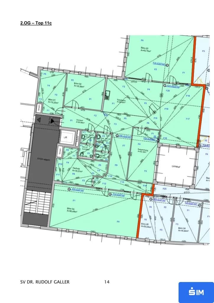 5-Zimmer-Gewerbeimmobilie mieten in Graz – 298 m², € 3.685 – Bild 21 von 21