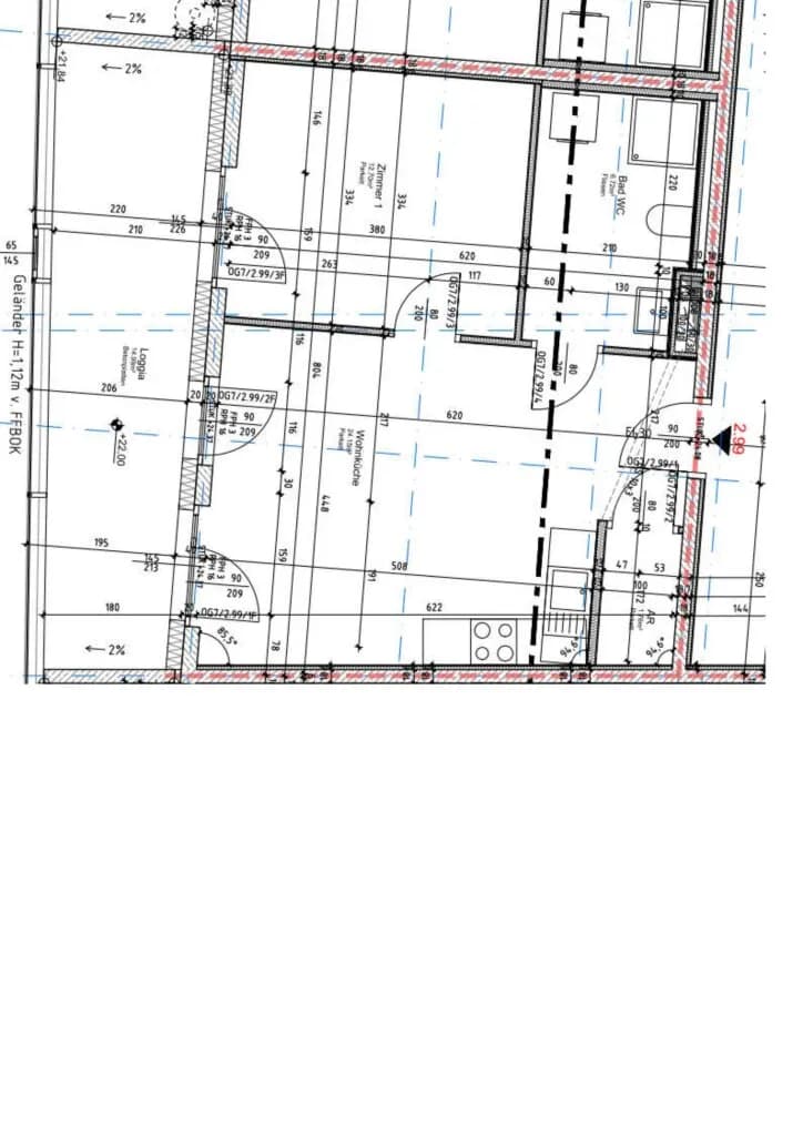 2-Zimmer-Wohnung mieten in Graz – 45,09 m², € 812 – Bild 6 von 6