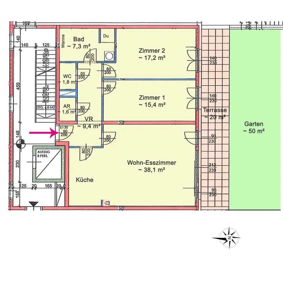 3-Zimmer-Wohnung kaufen in Sankt Pölten Land – 91 m², € 395.000 – Bild 16 von 16