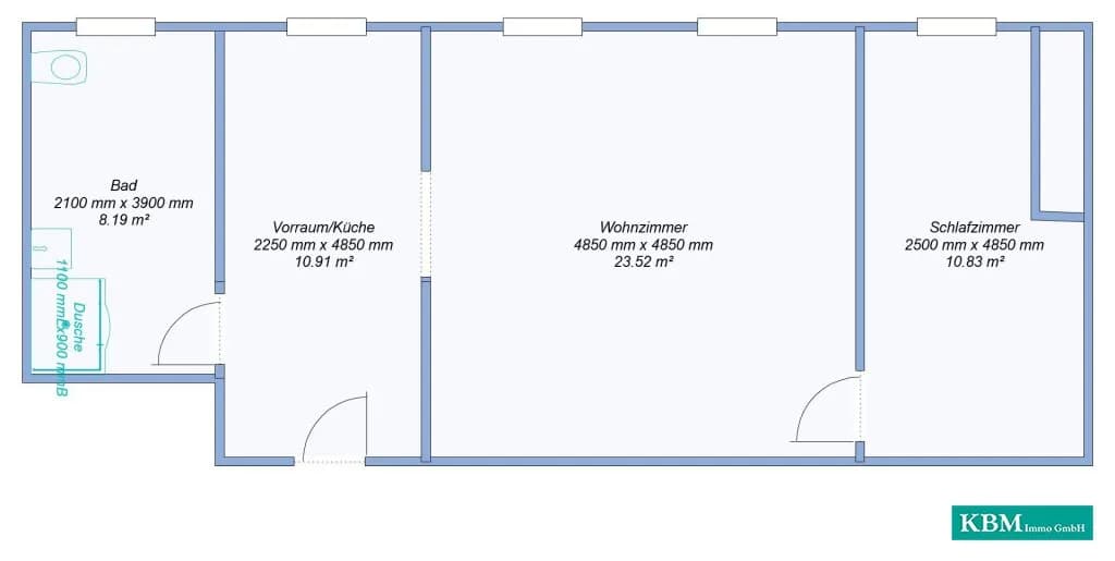 2-Zimmer-Wohnung kaufen in Tulln – 54,8 m², € 209.000 – Bild 17 von 17